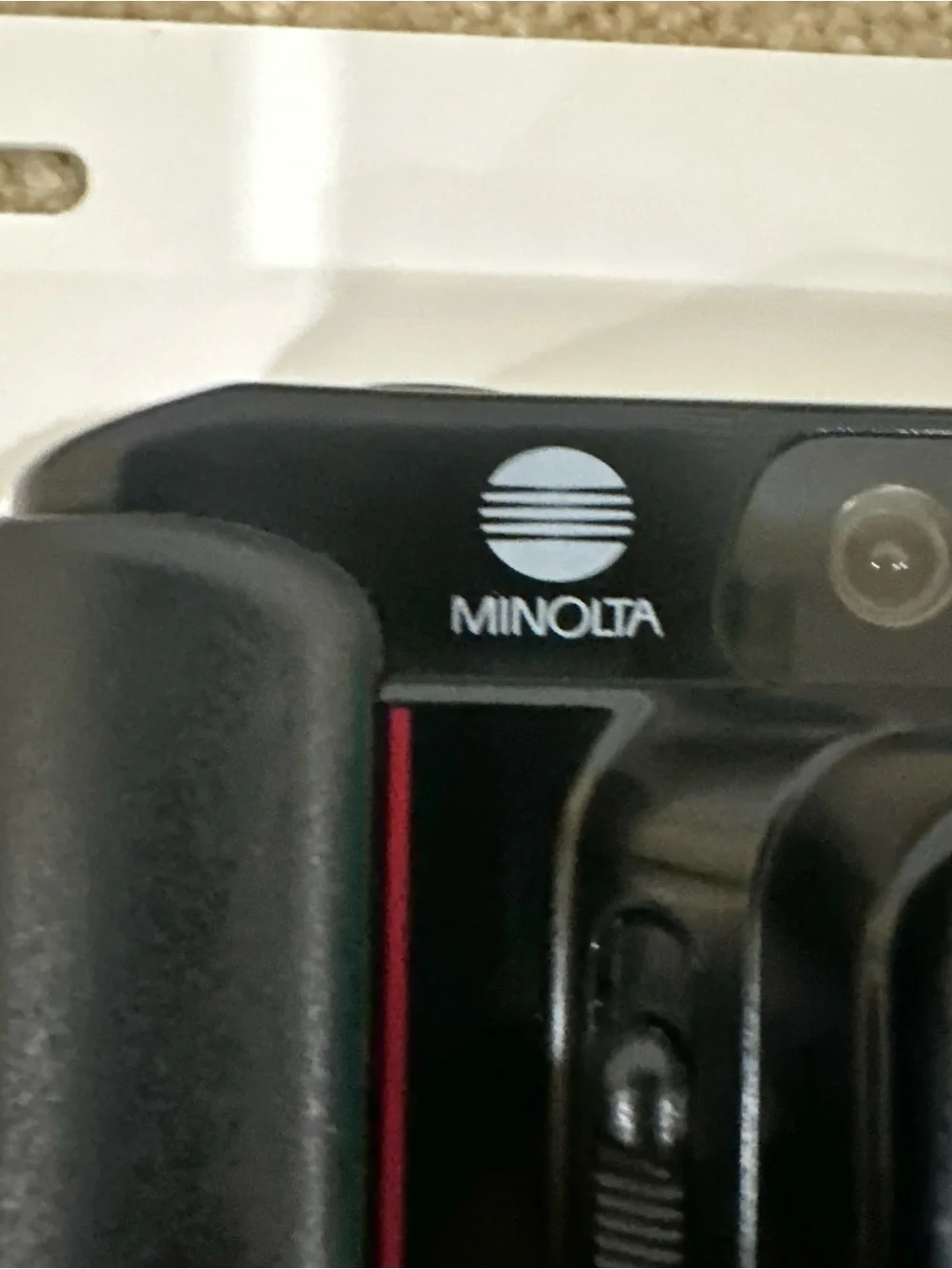 Vintage Minolta AF-Tele 60 Black Compact Point-and-Shoot Camera